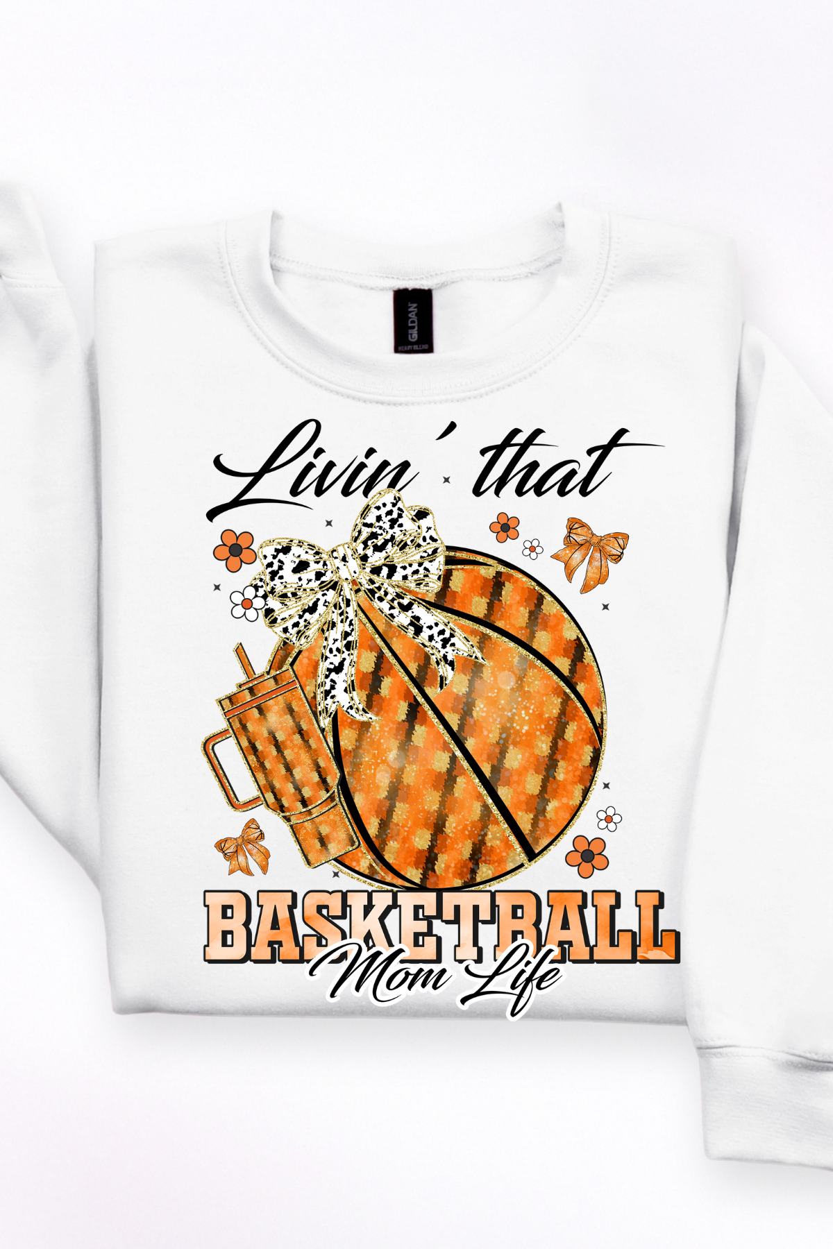 Living That Basketball Mom Life Sweatshirt