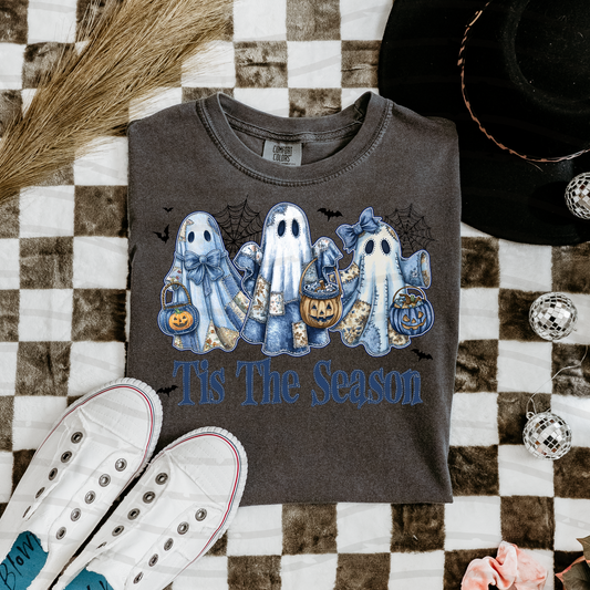 Blue Halloween Tee