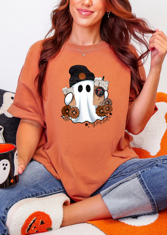 Caffeinated Ghost Tee
