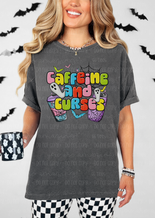 Caffeine & Curses Tee