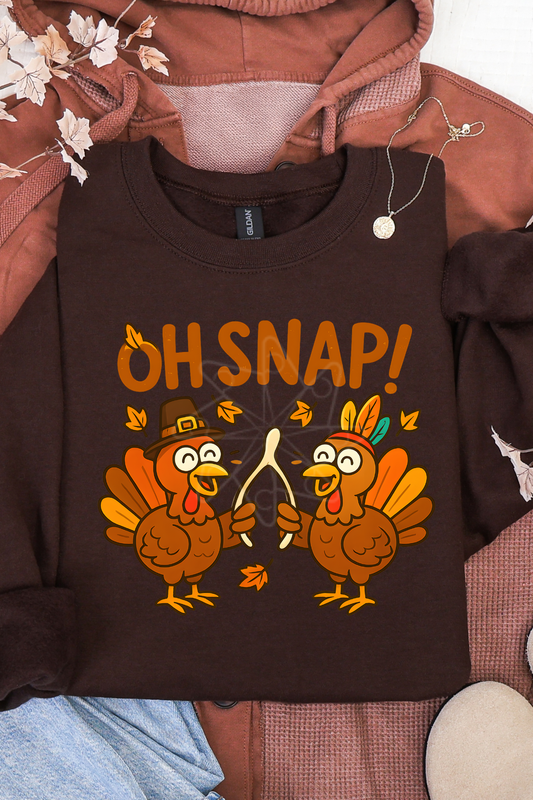 Oh Snap Turkey Sweatshirt