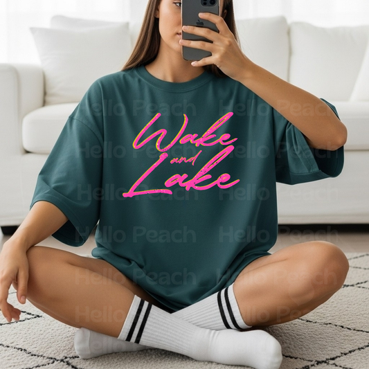 Wake and Lake Tee