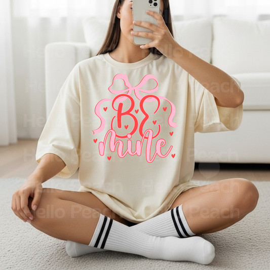 Be Mine With Bows Tee or Sweatshirt
