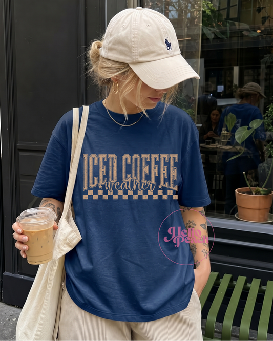 Iced Coffee Weather Tee