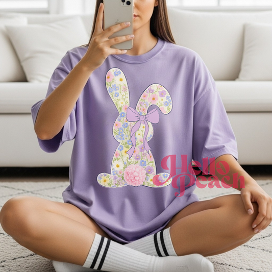 Spring Bunny Tee or Sweatshirt