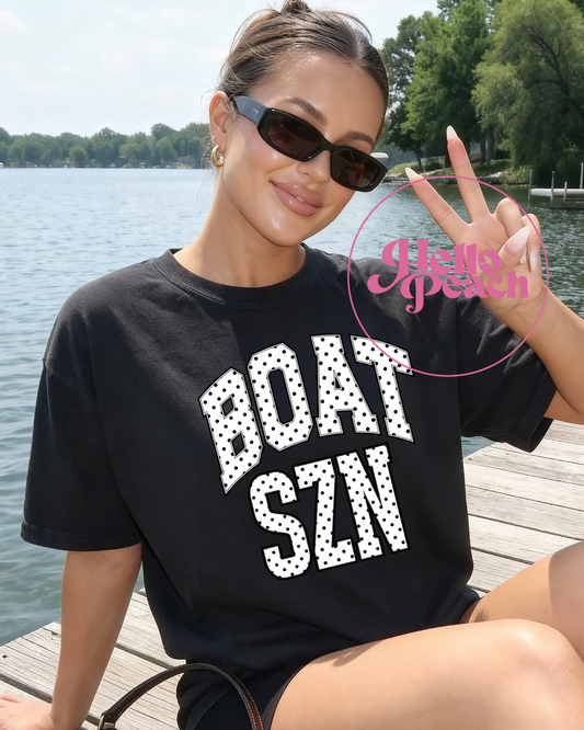Boat SZN Tee or Tank
