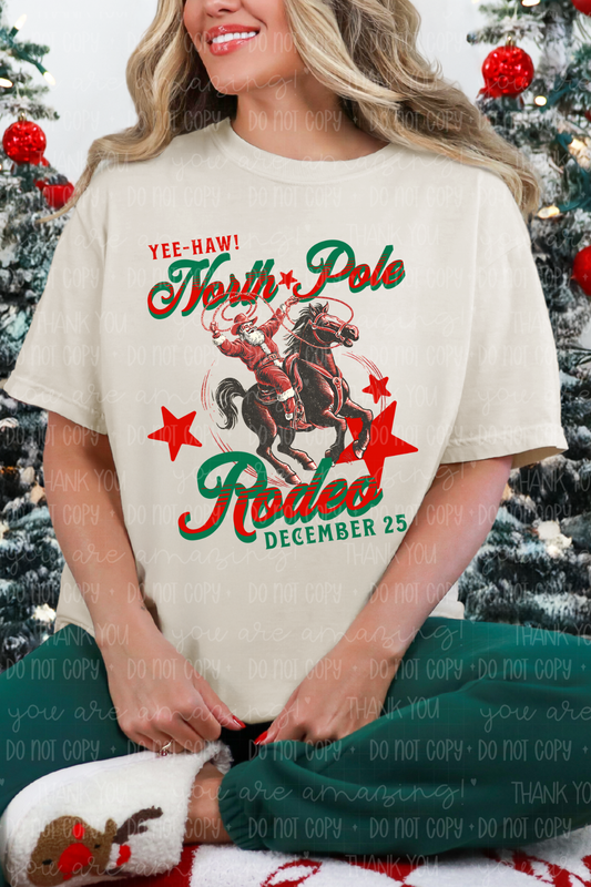 Yee-Haw North Pole Tee