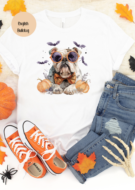 Halloween Pups -English Bulldog