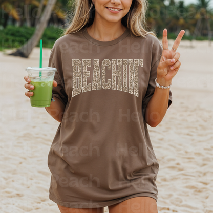 Beachin' Cheetah Tee or Sweatshirt