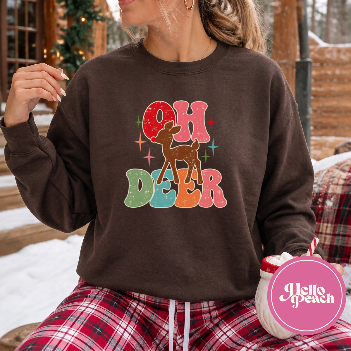 Oh Deer Rudolph Crewneck