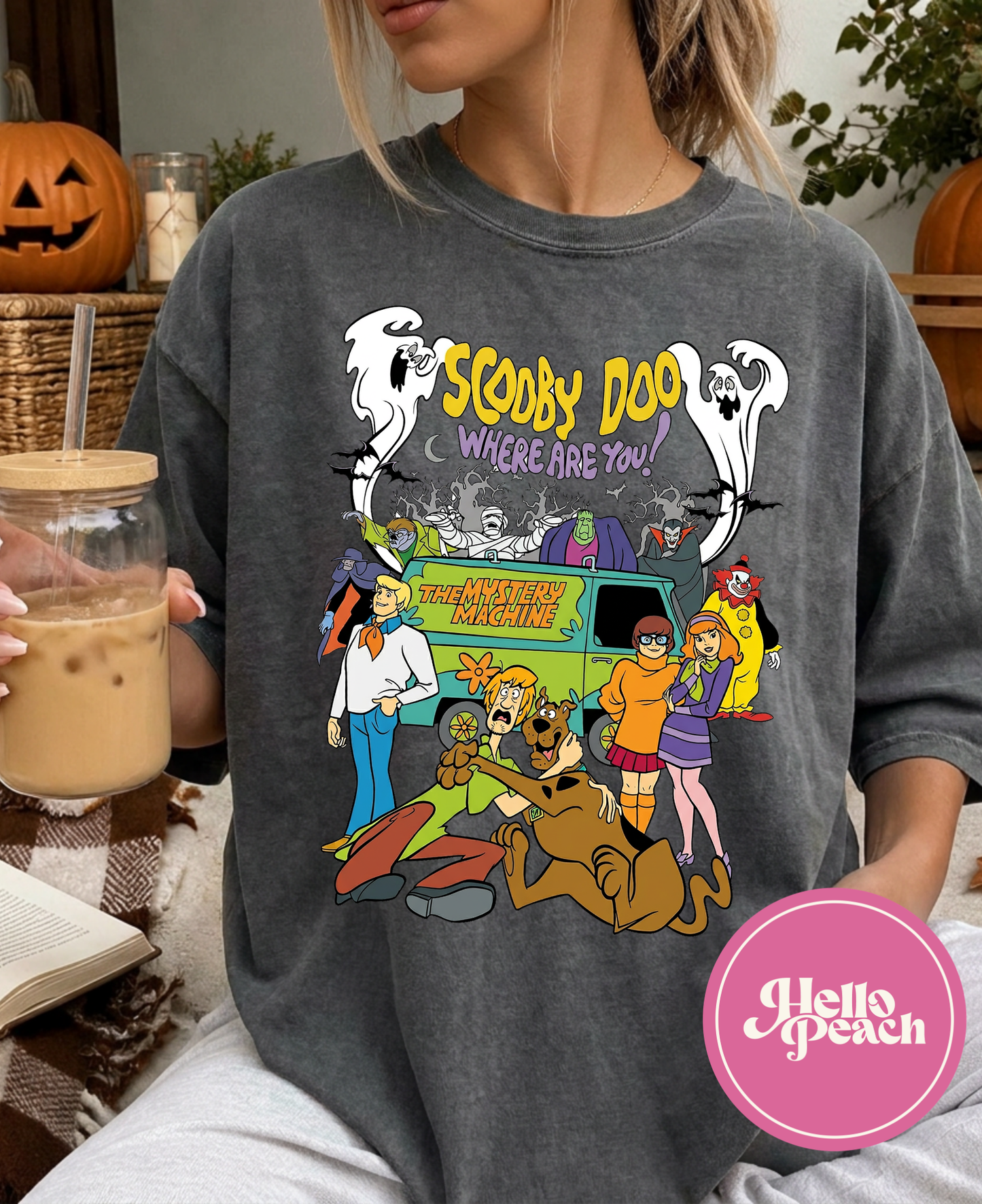 Retro Scooby Doo Halloween Tee
