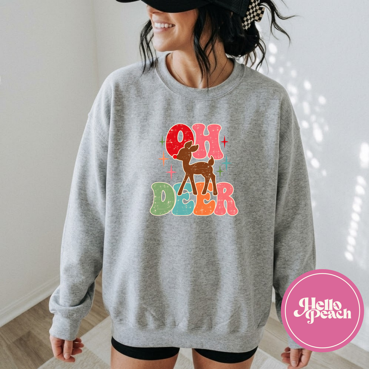 Oh Deer Rudolph Crewneck