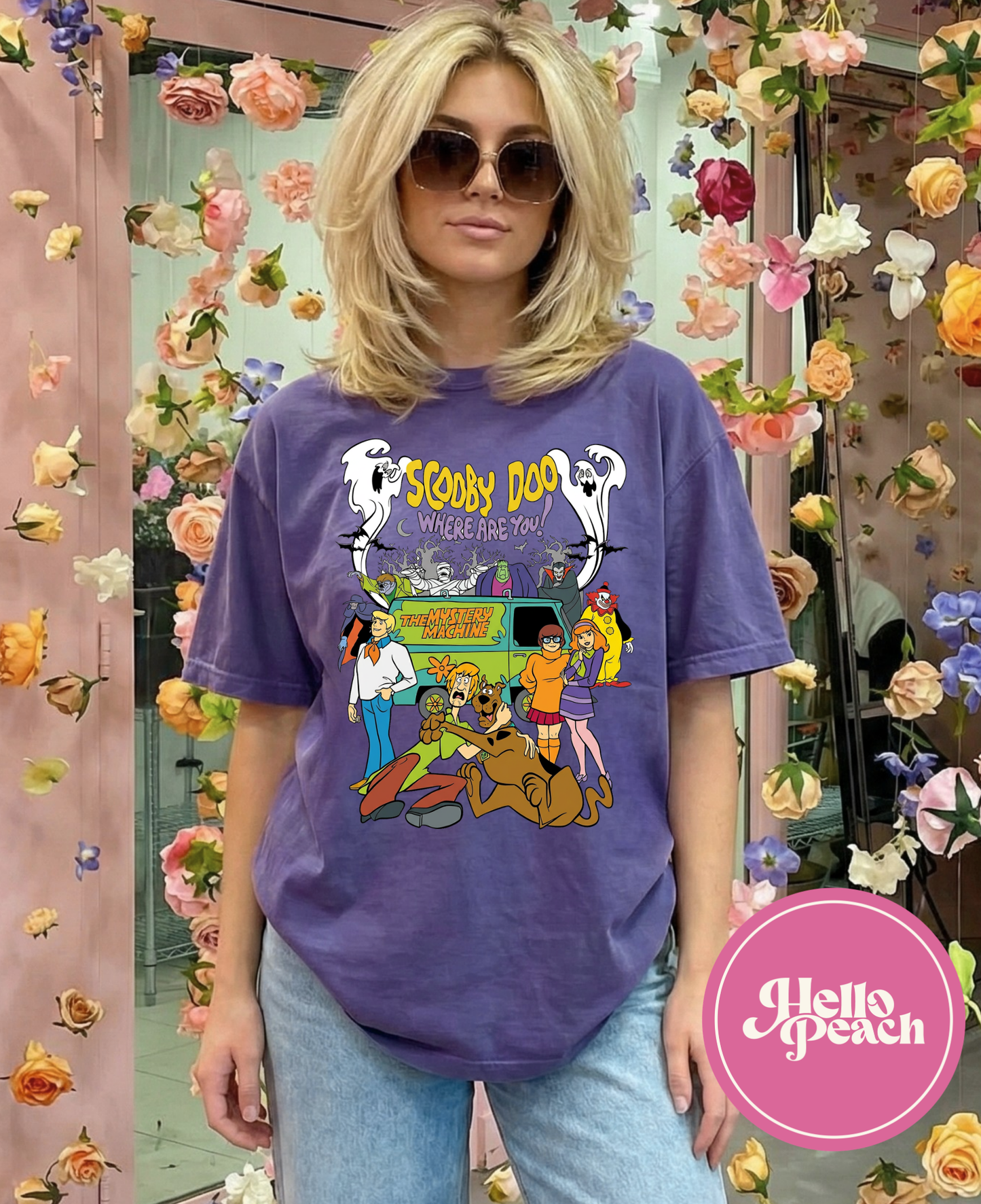 Retro Scooby Doo Halloween Tee