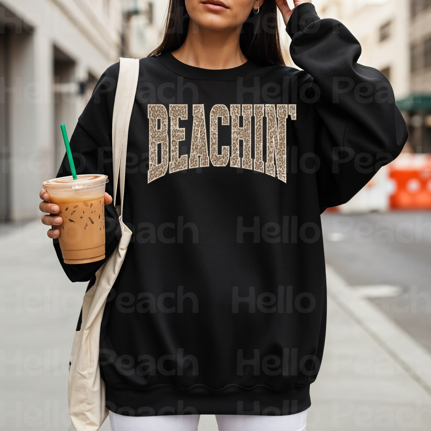 Beachin' Cheetah Tee or Sweatshirt