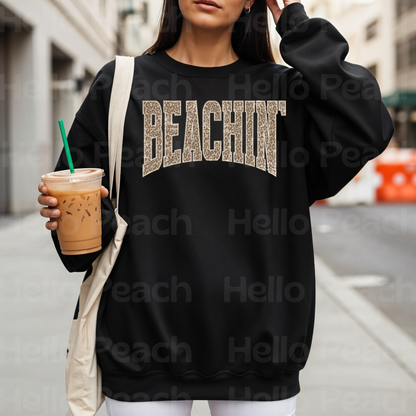 Beachin' Cheetah Tee or Sweatshirt