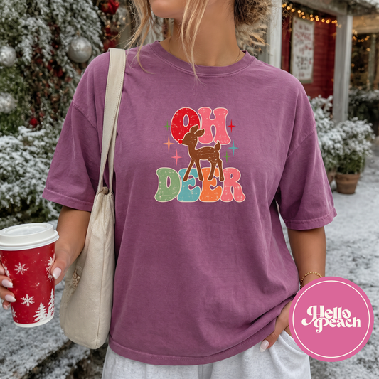 Oh Deer Rudolph Tee