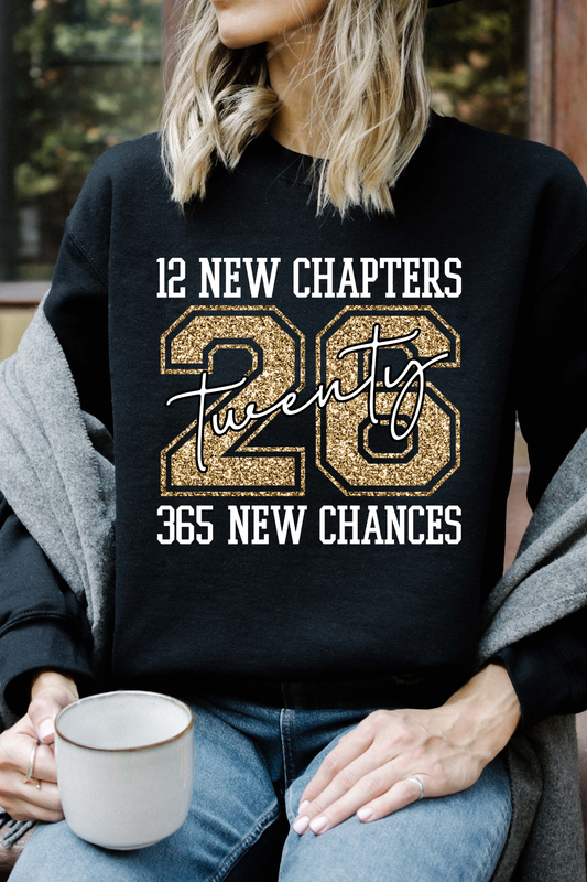 12 New Chapters 2026 Sweatshirt