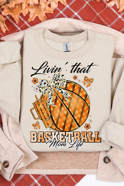 Living That Basketball Mom Life Sweatshirt