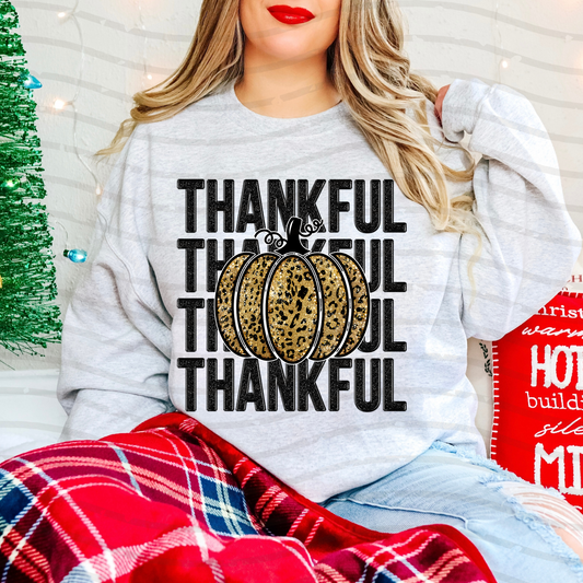 Thankful Pumpkin Stack Sweatshirt