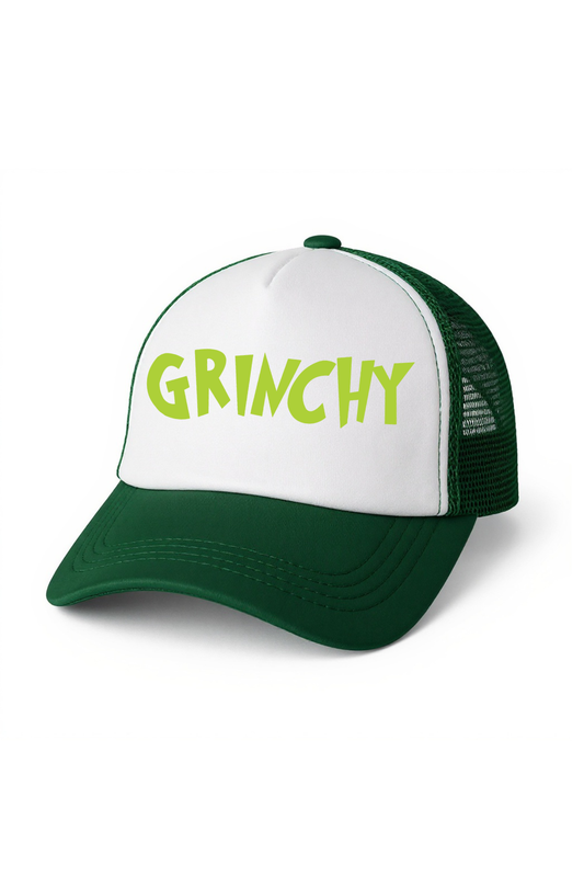 Grinchy Trucker Hat