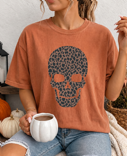 Leopard Skull Tee