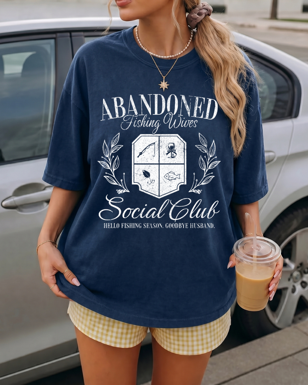Abandond Fishing Wives Club Tee