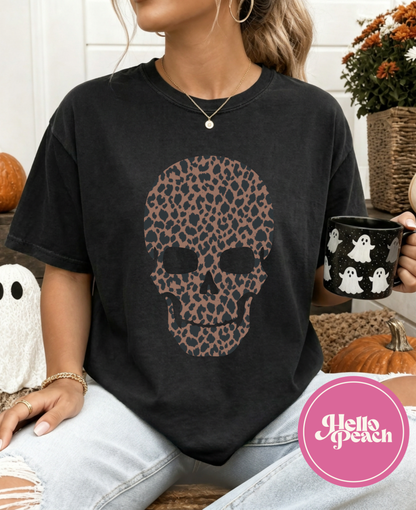 Leopard Skull Tee