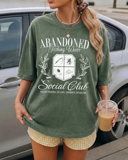 Abandond Fishing Wives Club Tee