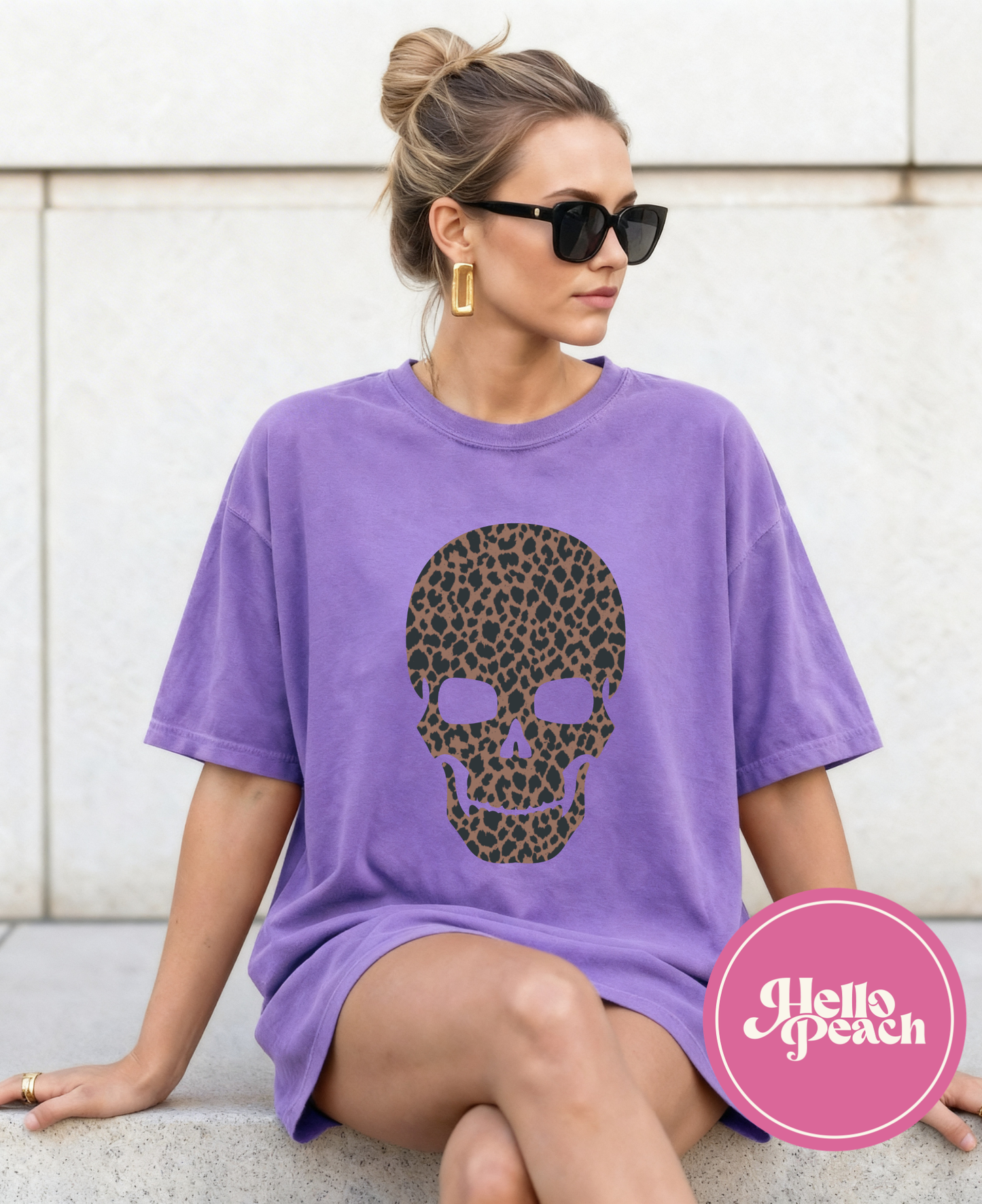 Leopard Skull Tee