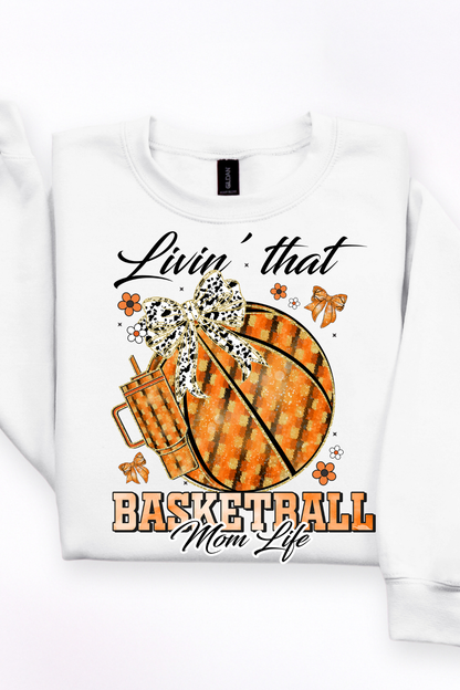 Living That Basketball Mom Life Sweatshirt