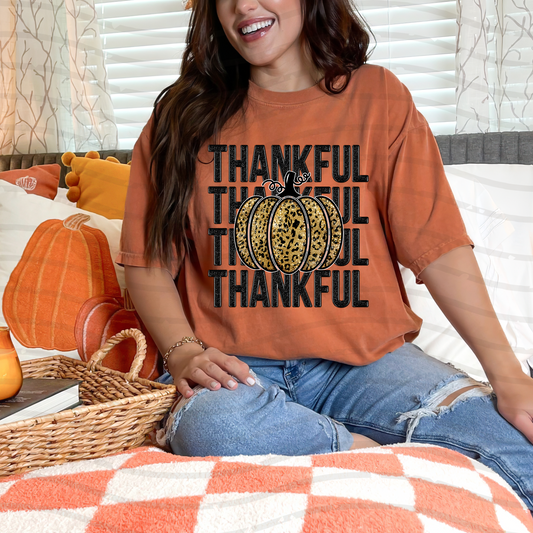 Thankful Pumpkin Stack Tee