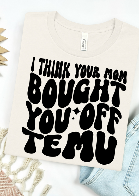 Temu Bella Canvas T-Shirt