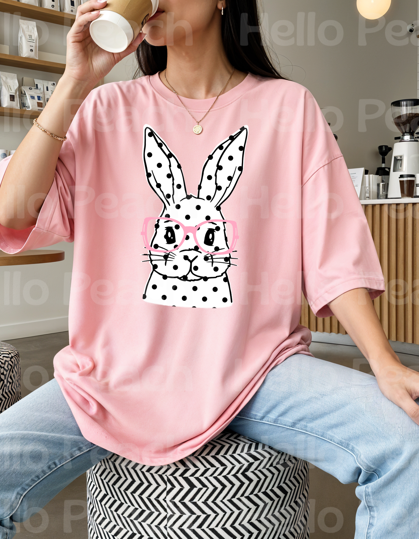 Polka Dot Easter Bunny