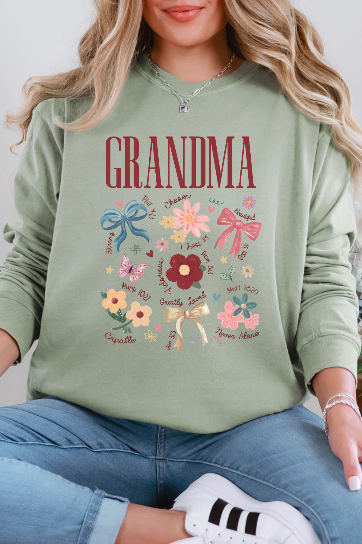 Floral Grandma CC Long Sleeve