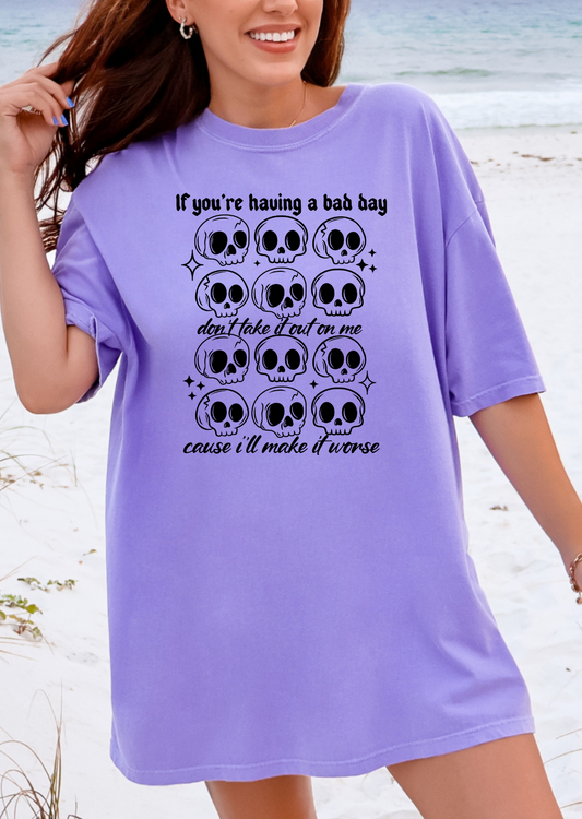 Bad Day Skelly Tee