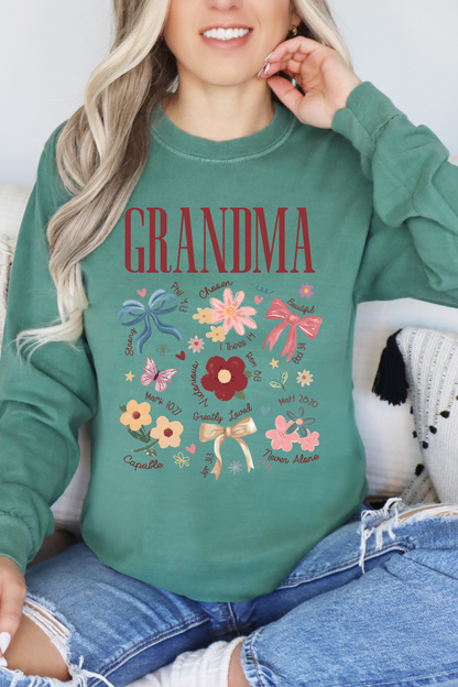 Floral Grandma CC Long Sleeve