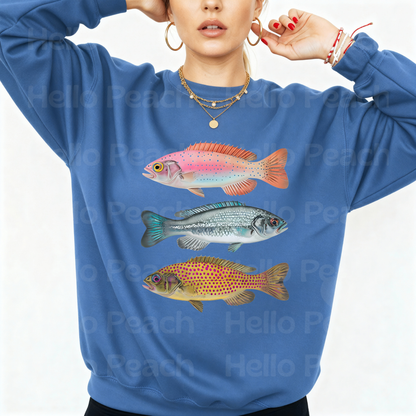 All The Fishies Tee or Sweatshirt