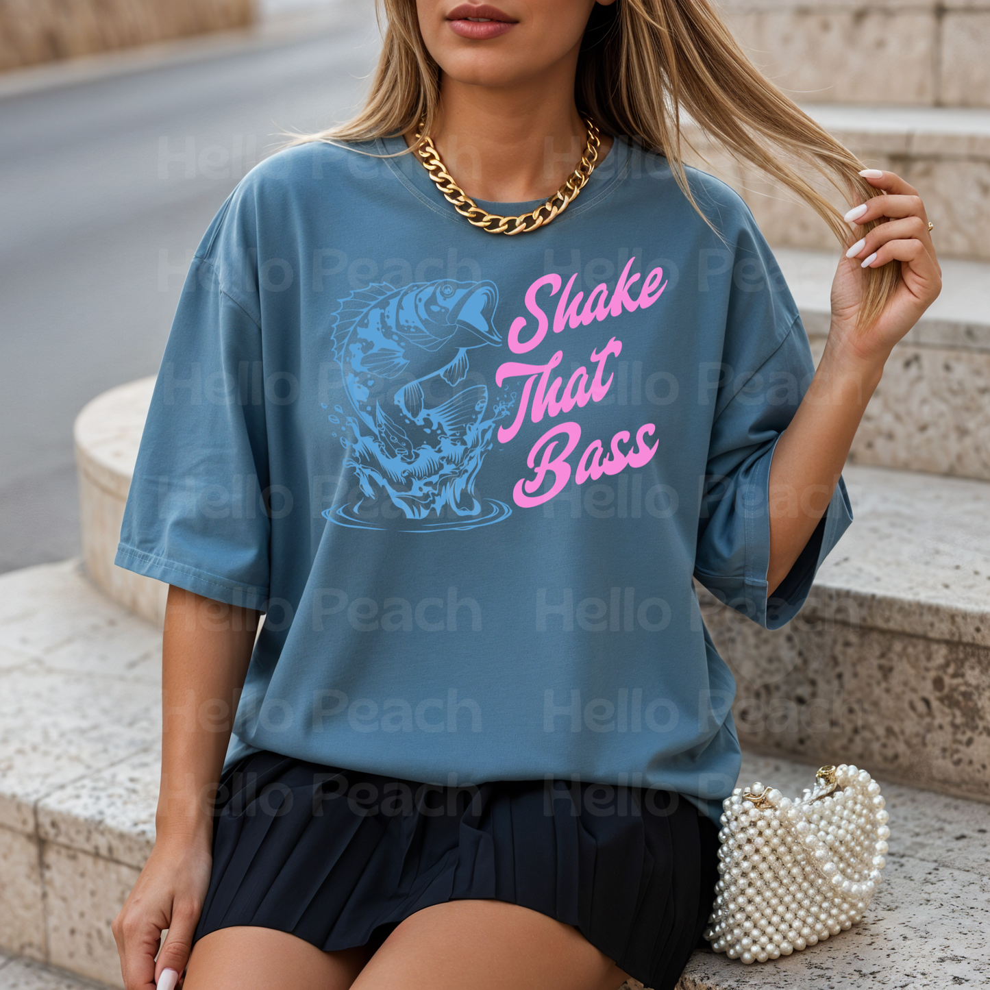 Shake That Bass Fishing Tee or Sweatshirt