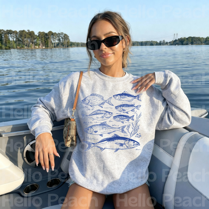 Lake Fish Tee or Sweatshirt