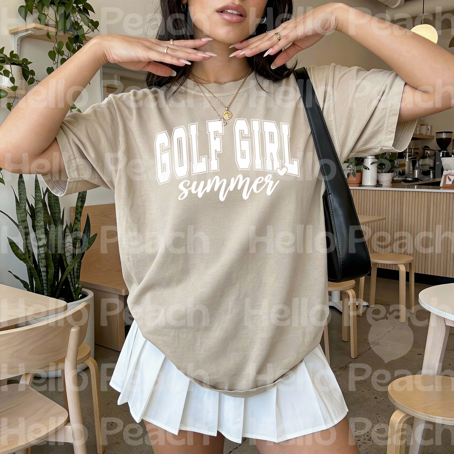 Golf Girl Summer Tee Or Sweatshirt