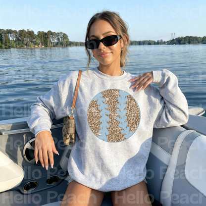Cheetach Baseball Tee or Sweatshirt