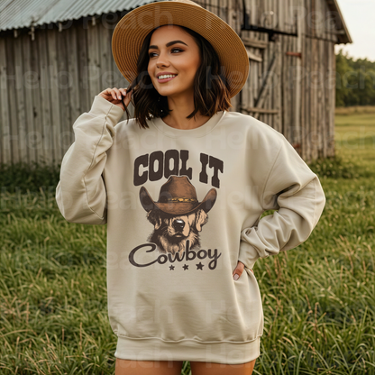 Cool It Cowboy Tee or Sweatshirt