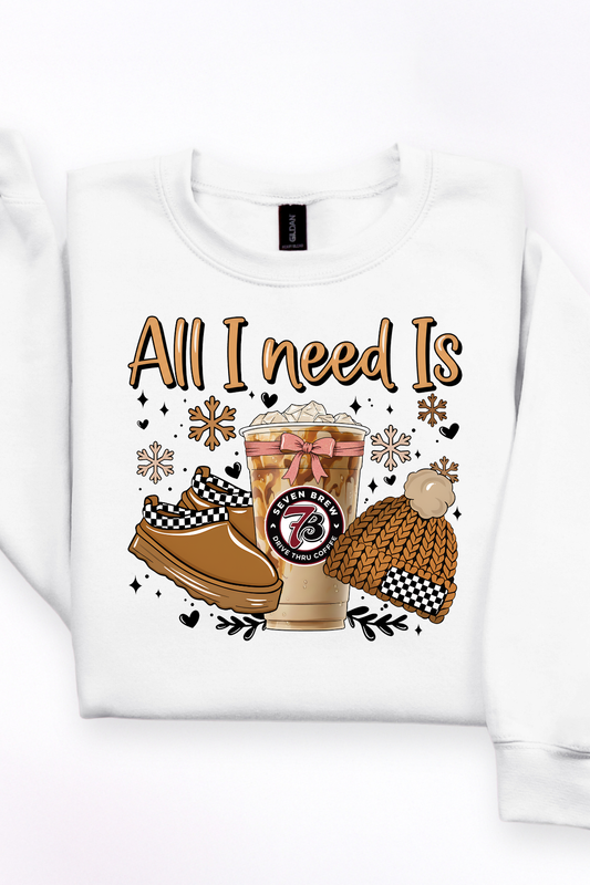 All I Need Is a Fizzy Drink & The Basics Sweatshirt