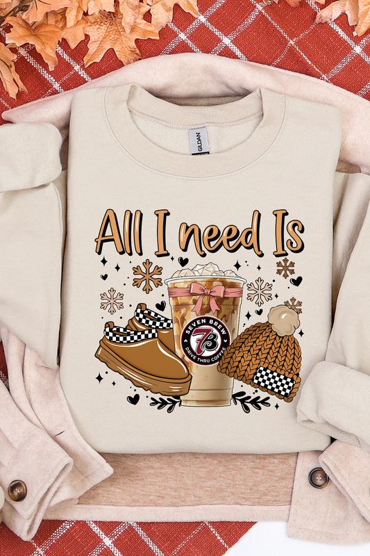 All I Need Is a Fizzy Drink & The Basics Sweatshirt