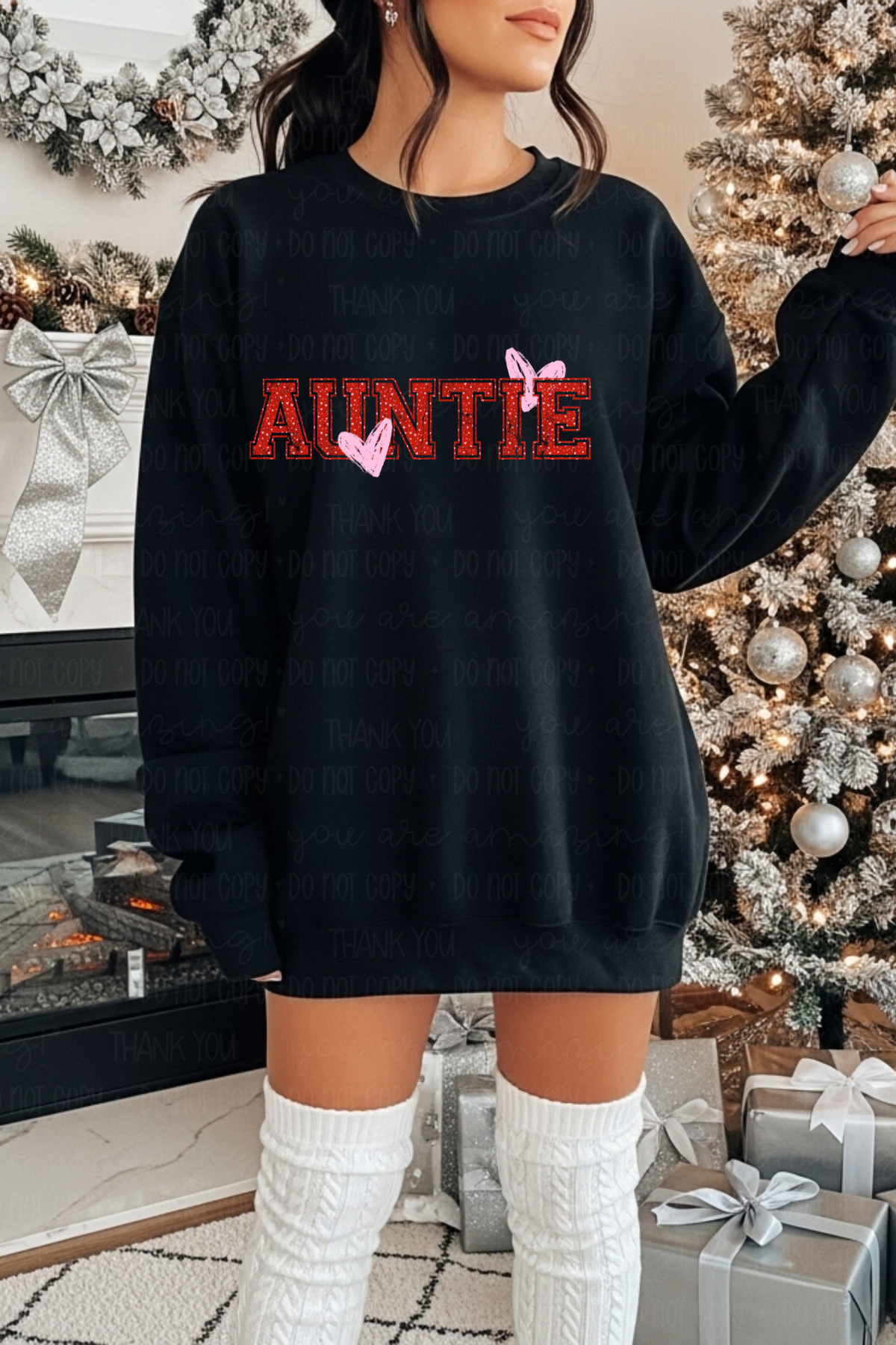 Auntie Valentine Tee or Sweatshirt