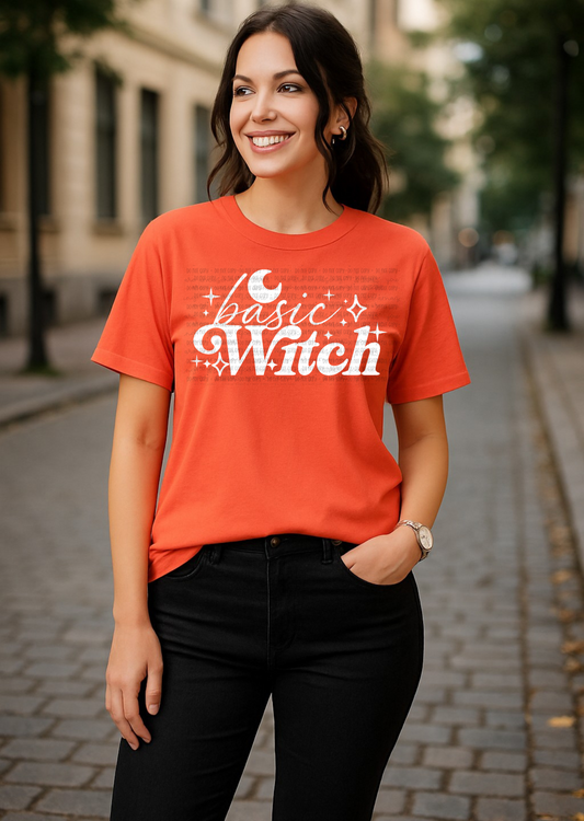 Basic Witch Scoop Neck Tee