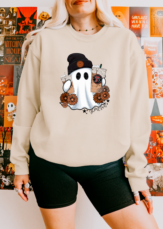 Caffeinated Ghost Sweatshirt