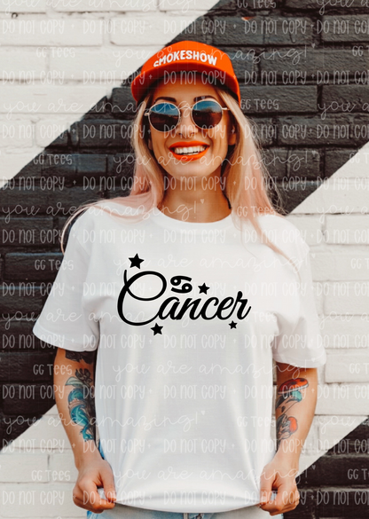 Cancer Zodiac Sign Tee
