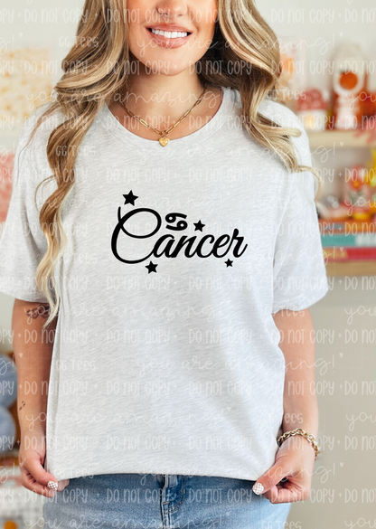 Cancer Zodiac Sign Tee