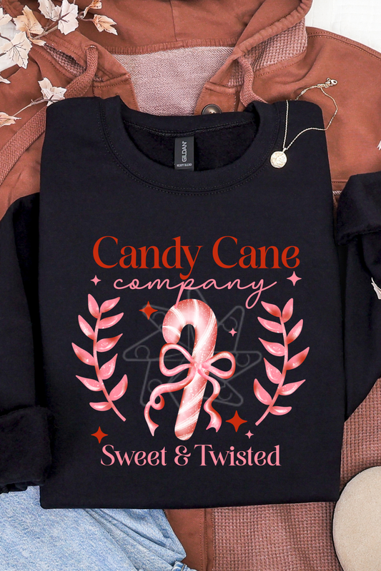 Candy Cane Sweet & Twisted Sweatshirt